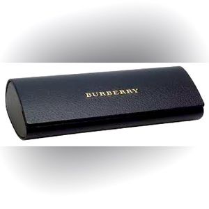 Black Burberry Glasses Case